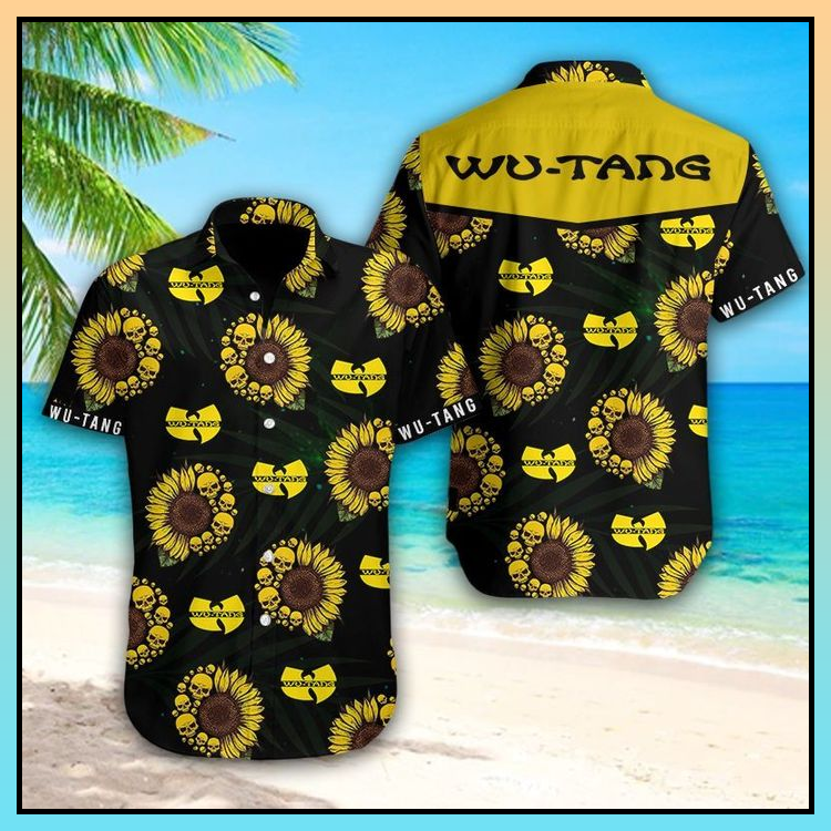 20 Wu tang clan Sunflower Hawaiian Shirt 1