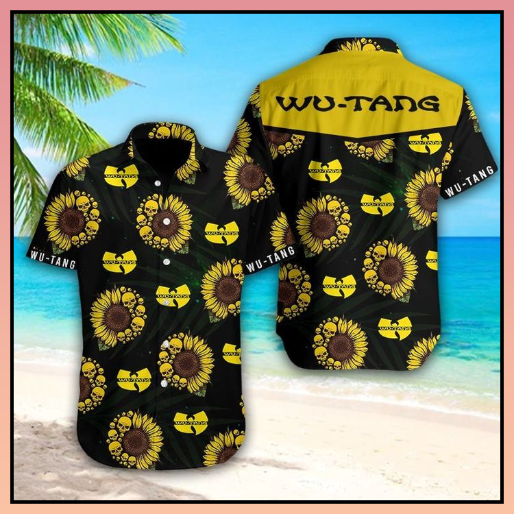 20 Wu tang clan Sunflower Hawaiian Shirt 2