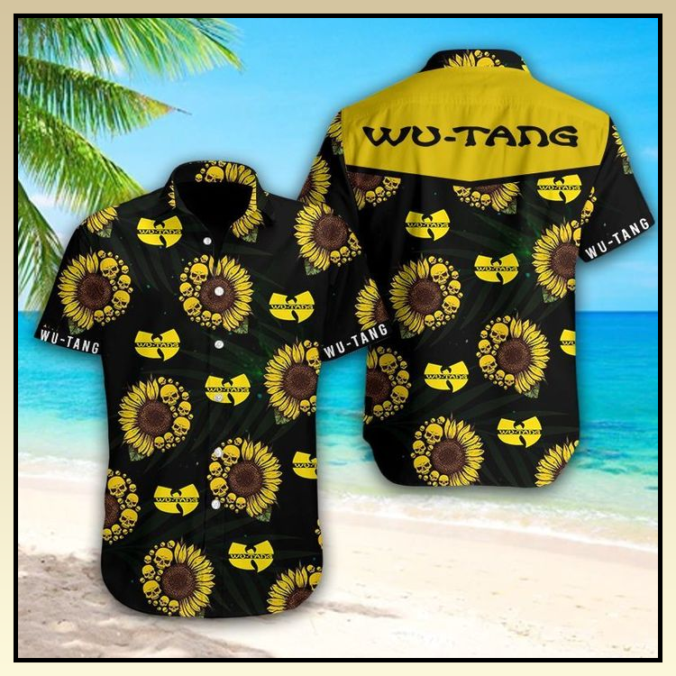 20 Wu tang clan Sunflower Hawaiian Shirt 3