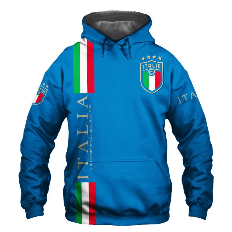 25 Italia its coming to Rome We are Champions 3d Hoodie shirt 1 1