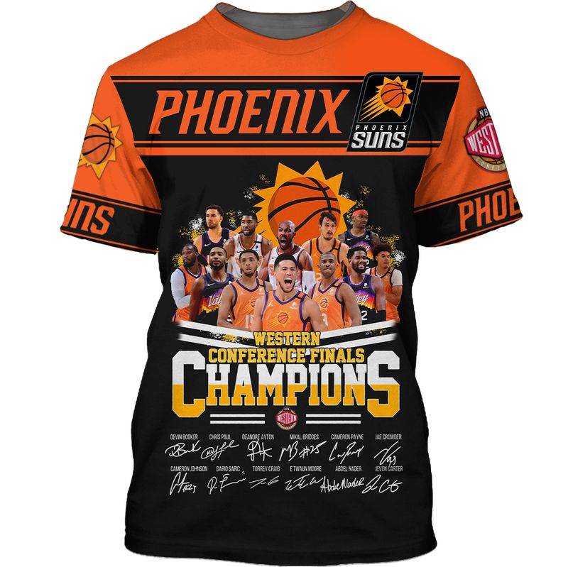 3 Phoenix Suns Western Conference Finals Champion 3d hoodie shirt 4 1