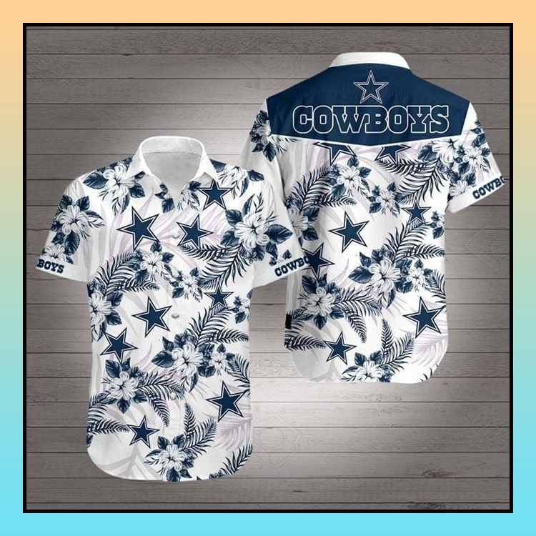4 Dallas Cowboys Hawaiian Shirt 3