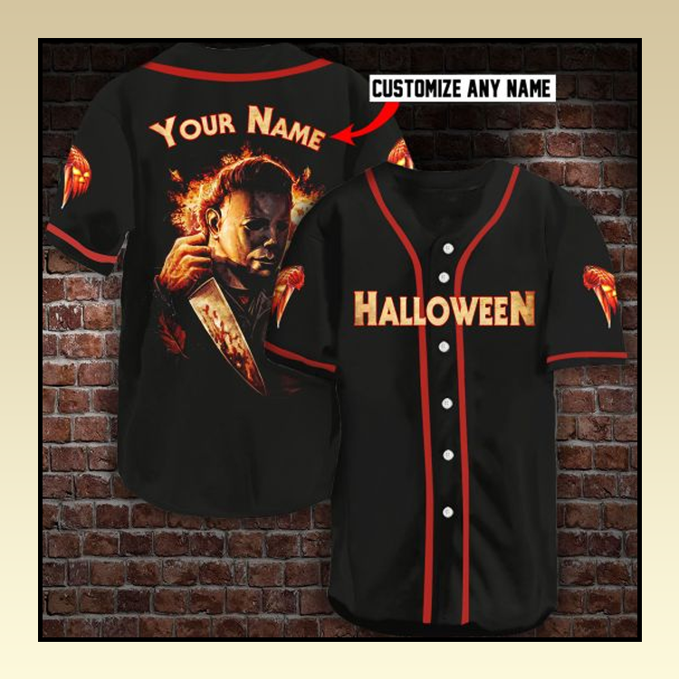 6 Michael Myers Halloween Custom personalized Name Baseball Jersey 3