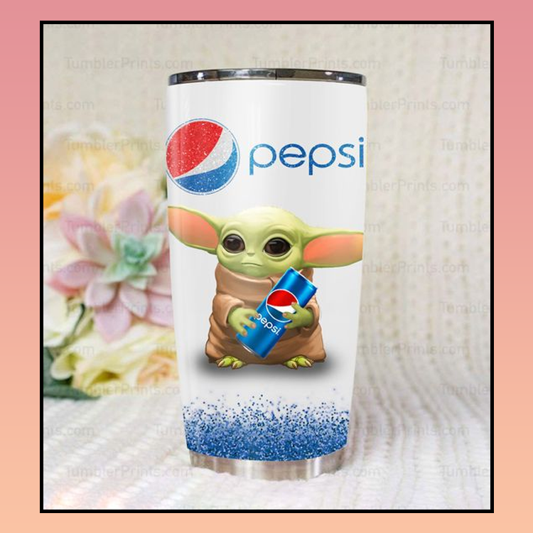 9 Baby Yoda Pepsi Tumbler 2