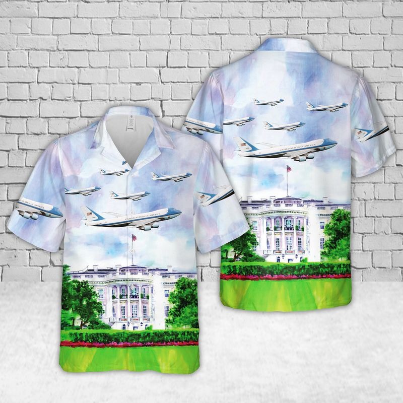 Air Force One Hawaiian Shirt – BBS