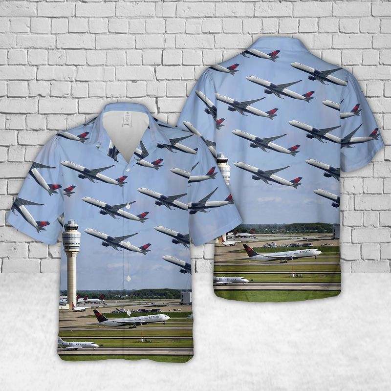 Atlanta International Airport Hawaiian Shirt
