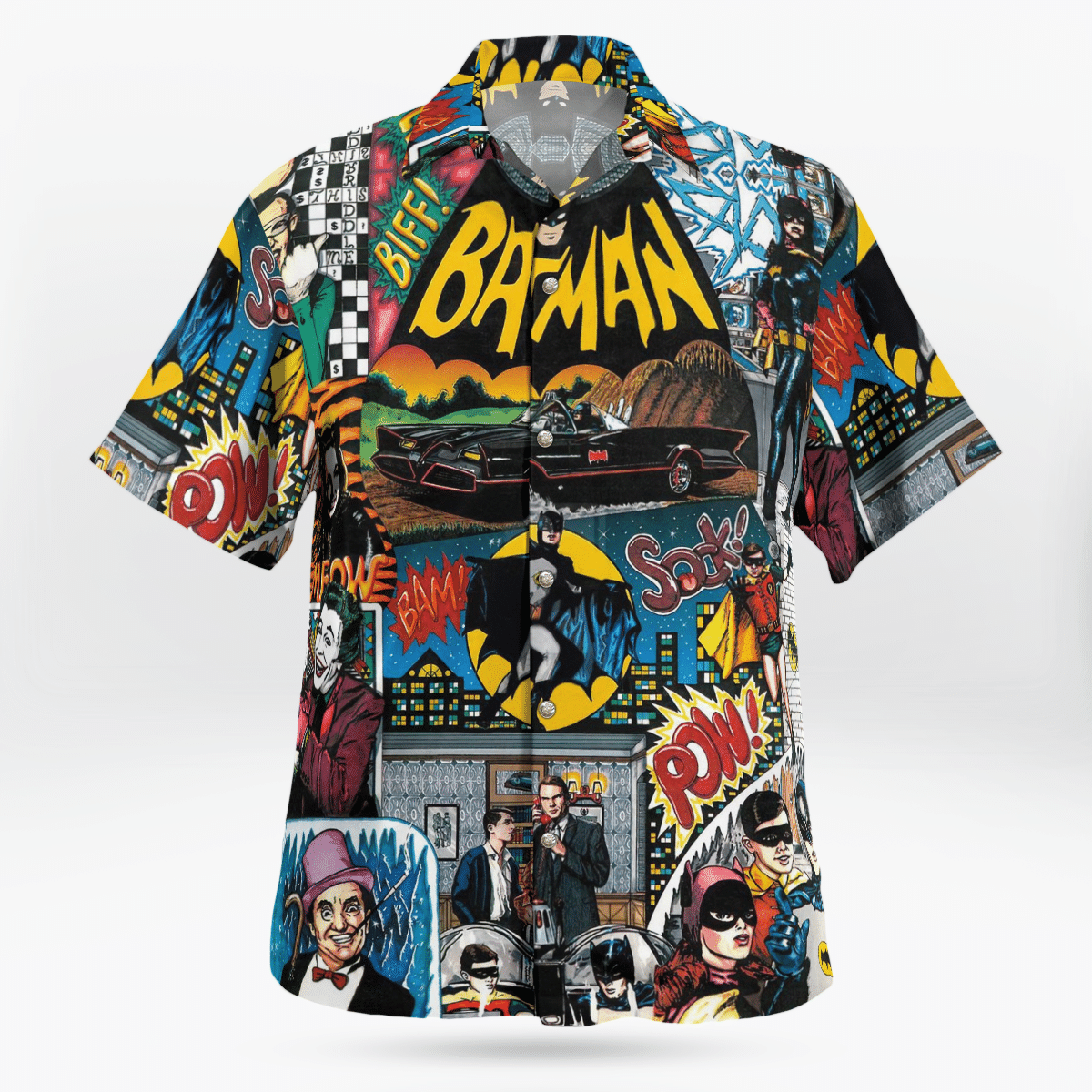 Batman 1966 tv series hawaiian shirt 1