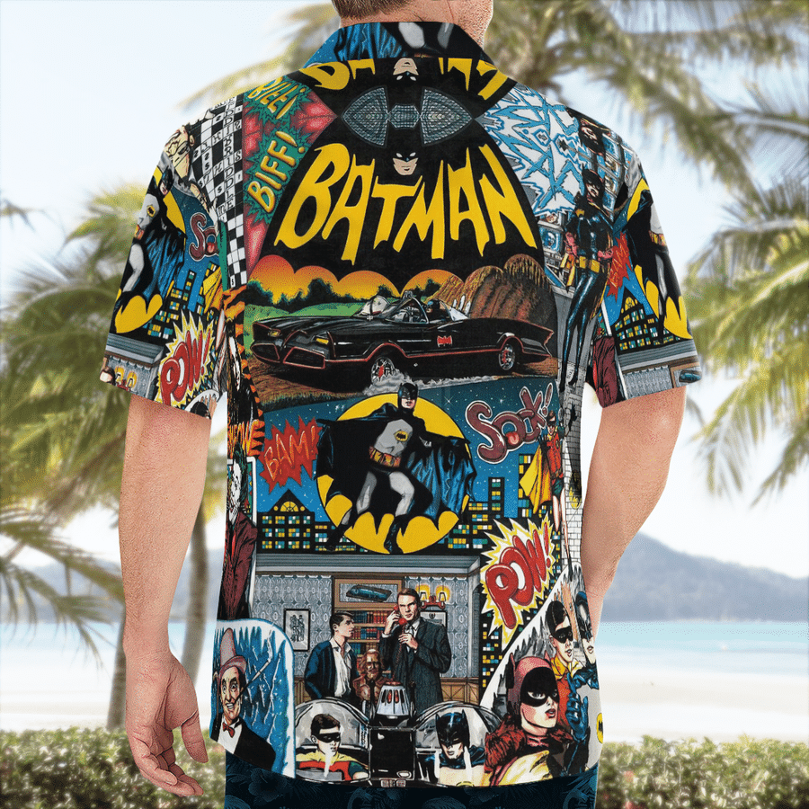 Batman 1966 tv series hawaiian shirt 2