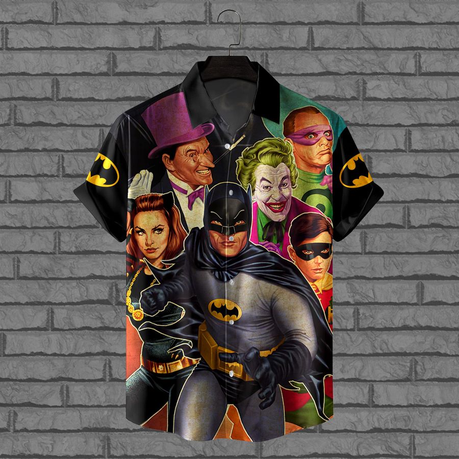 Batman characters DC comics hawaiian shirt – Dnstyles 300721