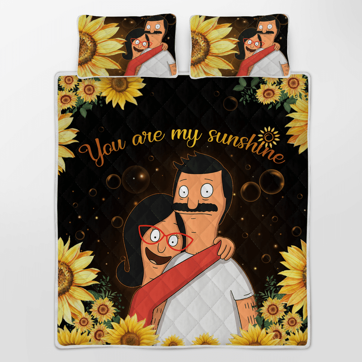 Bobs burgers You are my sunshine Quilt bedding set