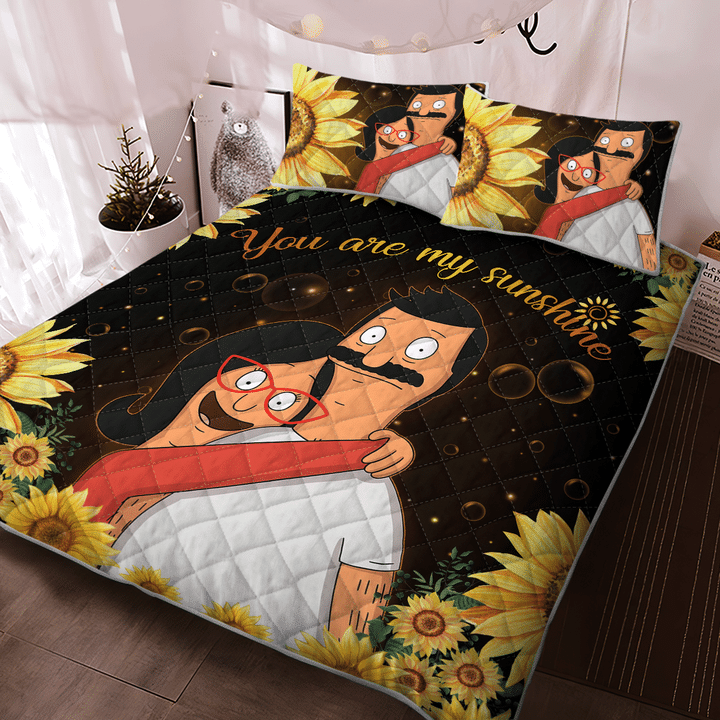 Bobs burgers You are my sunshine Quilt bedding set2