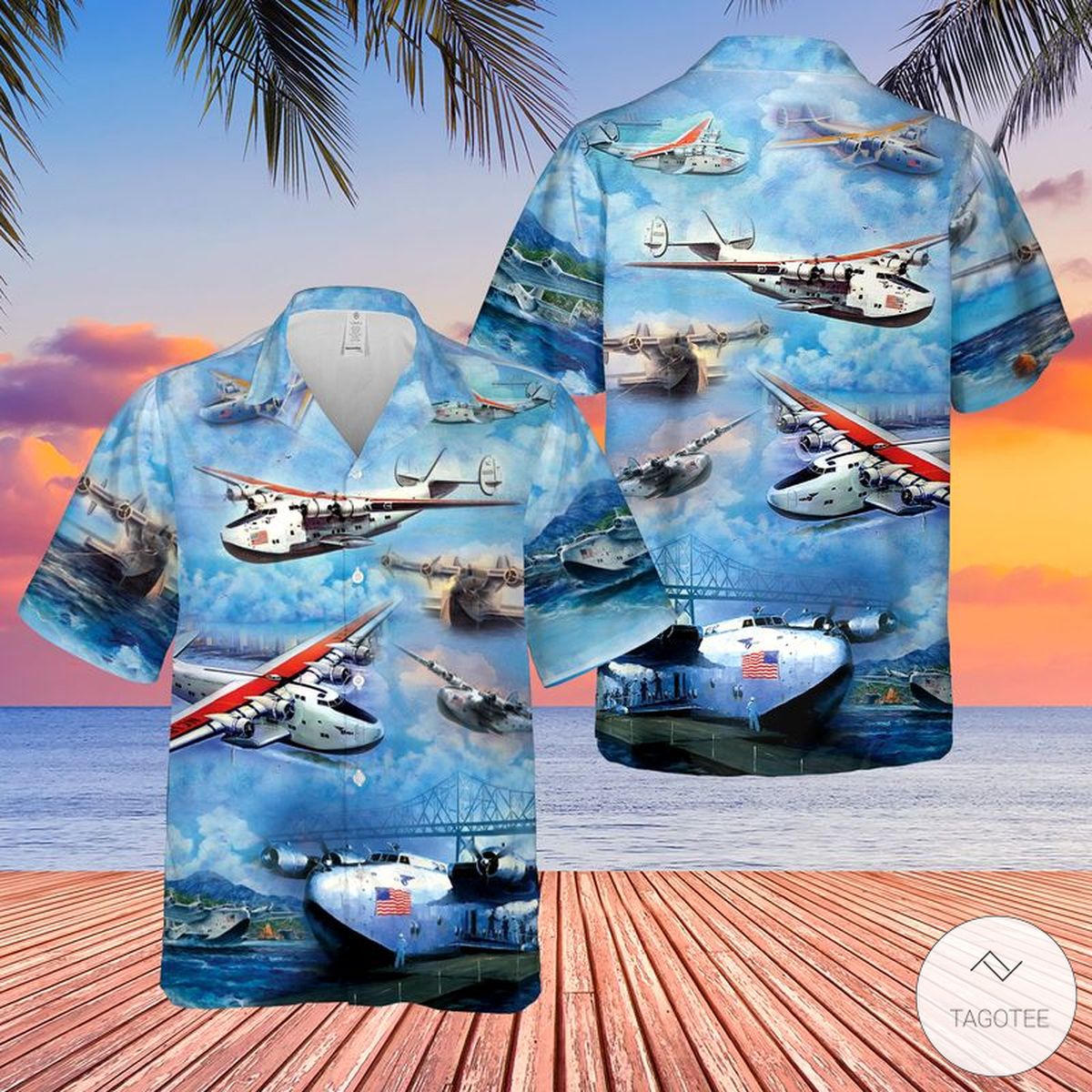 Boeing 314 Clipper Hawaiian Shirt
