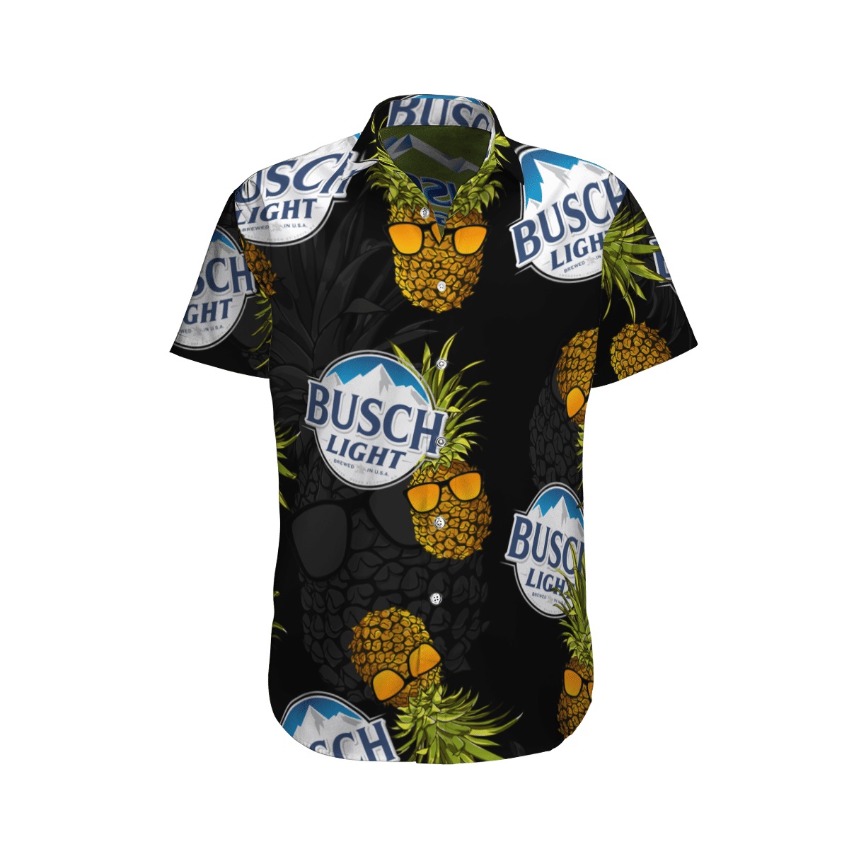 Busch Light pineapple hawaiian shirt