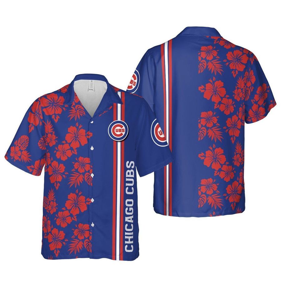 Chicago cubs mlb chicago illinois nfl football hawaiian shirt