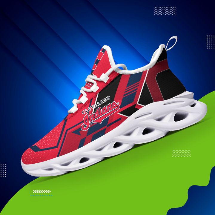 Cleveland indians mlb max soul clunky shoes  – LIMITED EDITION