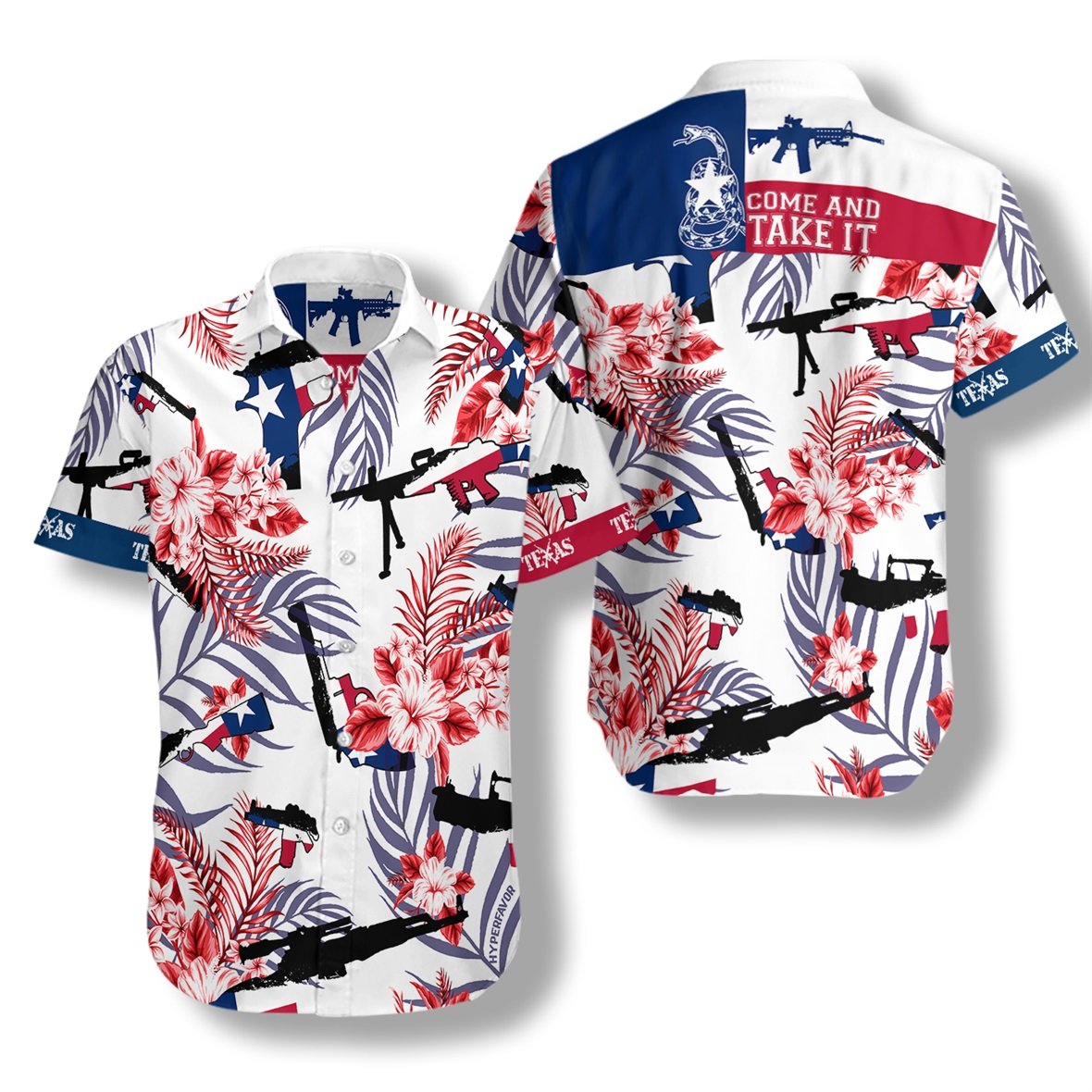 Come and take it Texas gun lover hawaiian shirt – Saleoff 120721