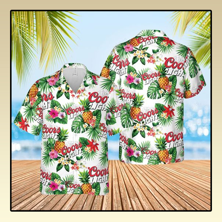 Coor lights Summer beach Hawaiian Shirt3