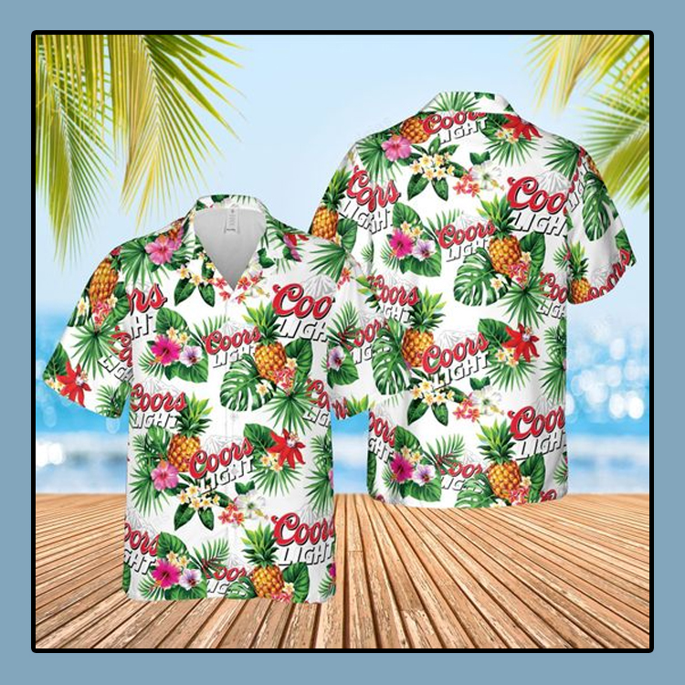 Coor lights Summer beach Hawaiian Shirt4