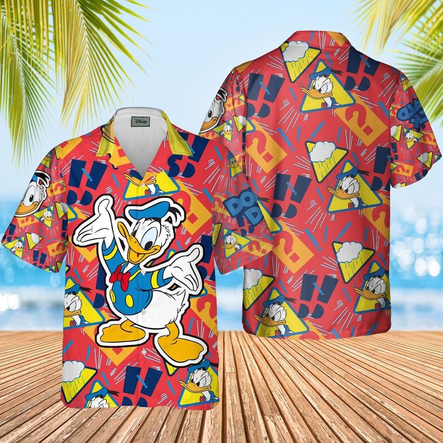 Donald Duck hawaiian shirt leesilk