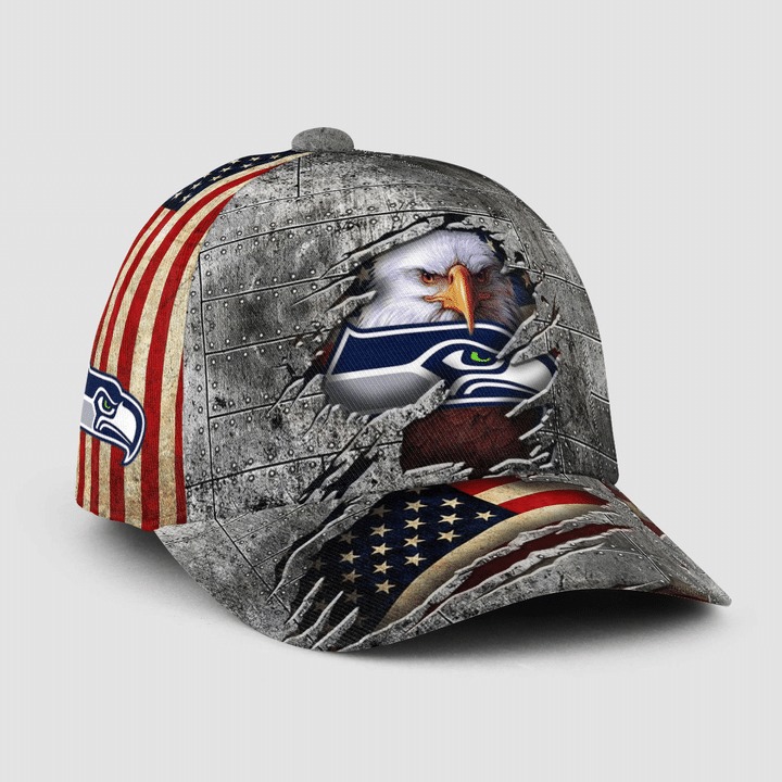 Eagle America Seattle Seahawks Cap