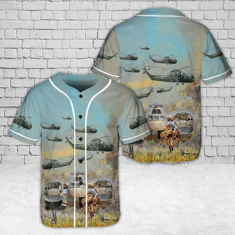 Helicopter US Army CH 37B Mojave baseball shirt – LIMITED EDITION