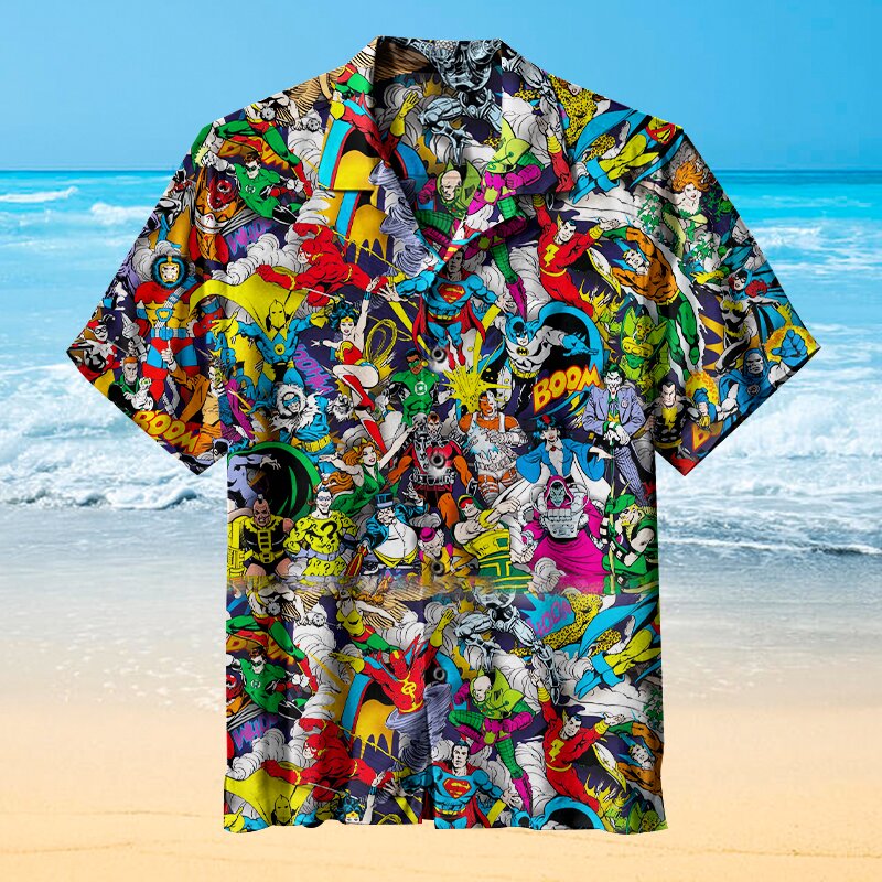 I like superhero comics Hawaiian shirt – Dnstyles 210721