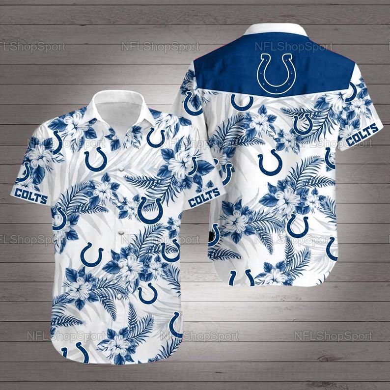 Indianapolis colts nfl football hawaiian shirt – Teasearch3d 170721