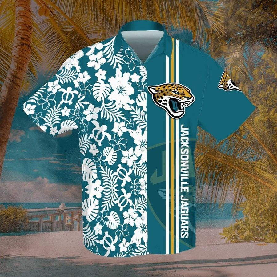 Jacksonville jaguars nfl football hawaiian shirt