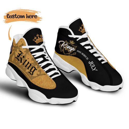 King are Born in July custom Air Jordan 13 Sneaker Shoes3