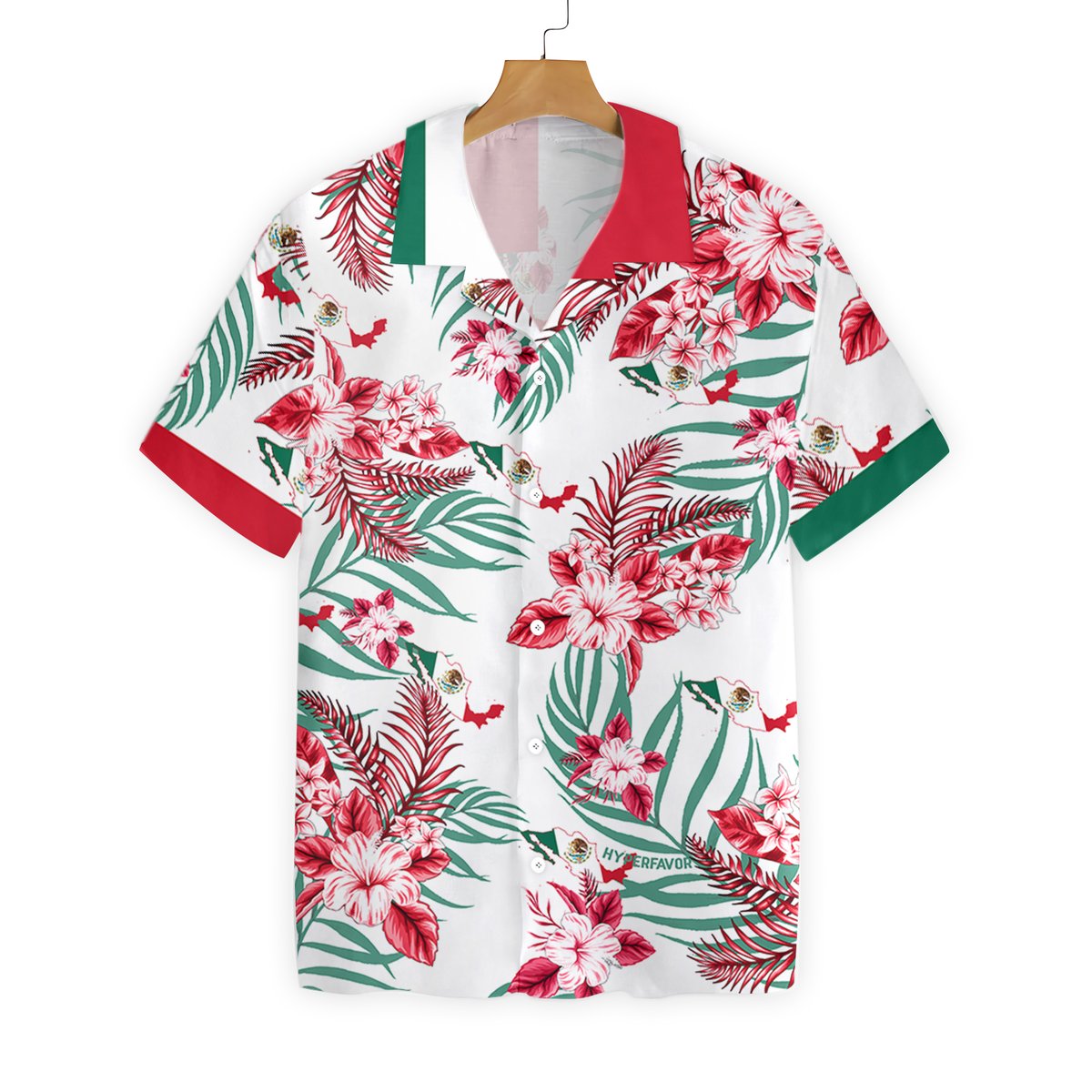Mexico proud hawaiian shirt Front