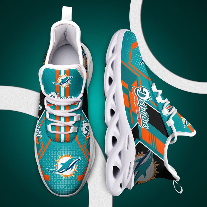 Miami dolphins nfl max soul clunky shoes 4