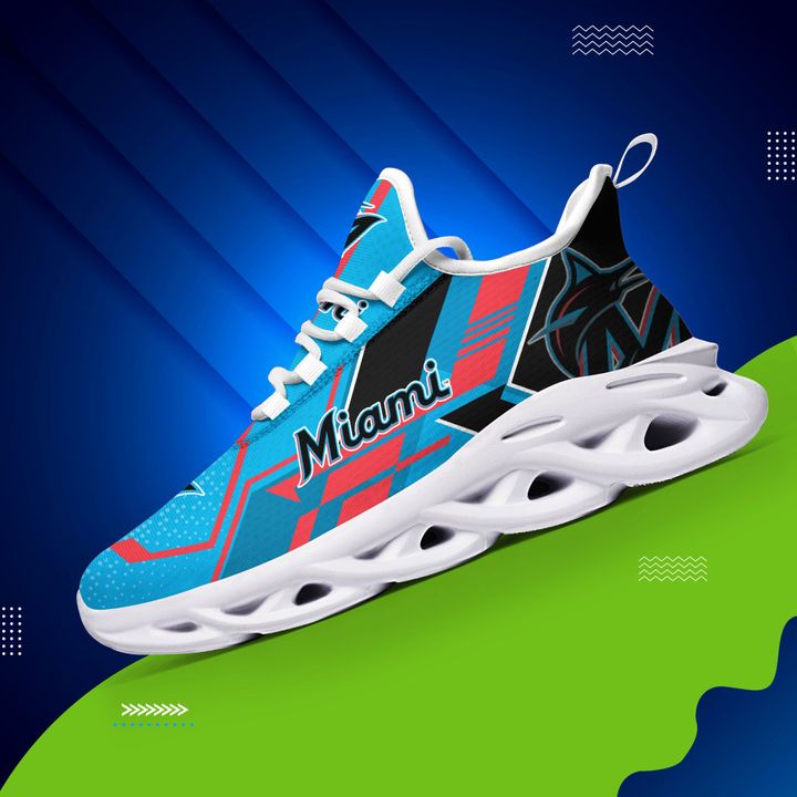 Miami marlins mlb max soul clunky shoes  – LIMITED EDITION