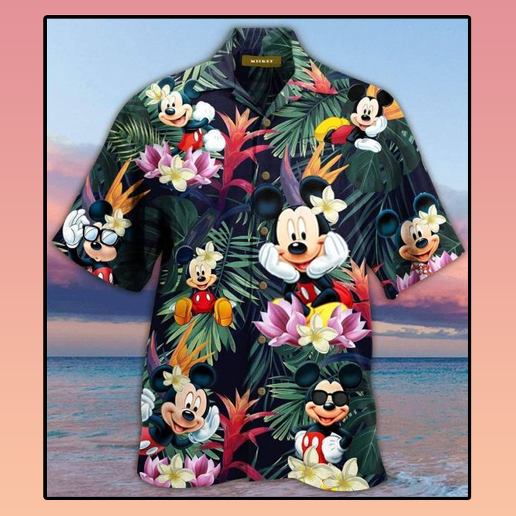 Mickey mouse hawaiian shirtC3