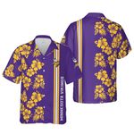 Minnesota vikings nfl football hawaiian shirt summer casual short sleeve
