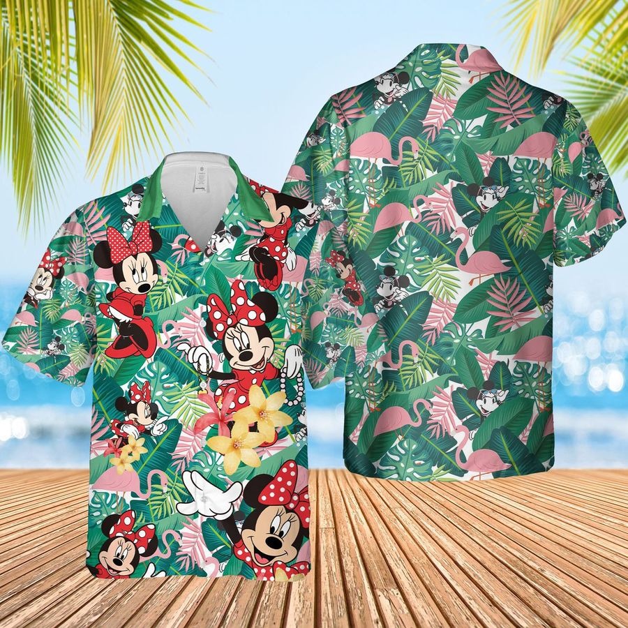 Minnie mouse hawaiian shirt