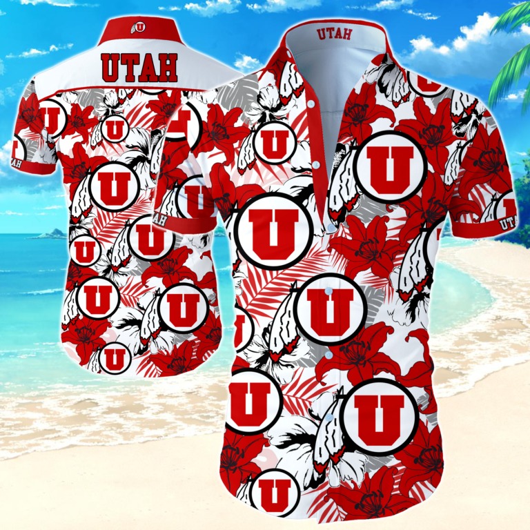 Ncaa Utah Utes Football Hawaiian Shirt