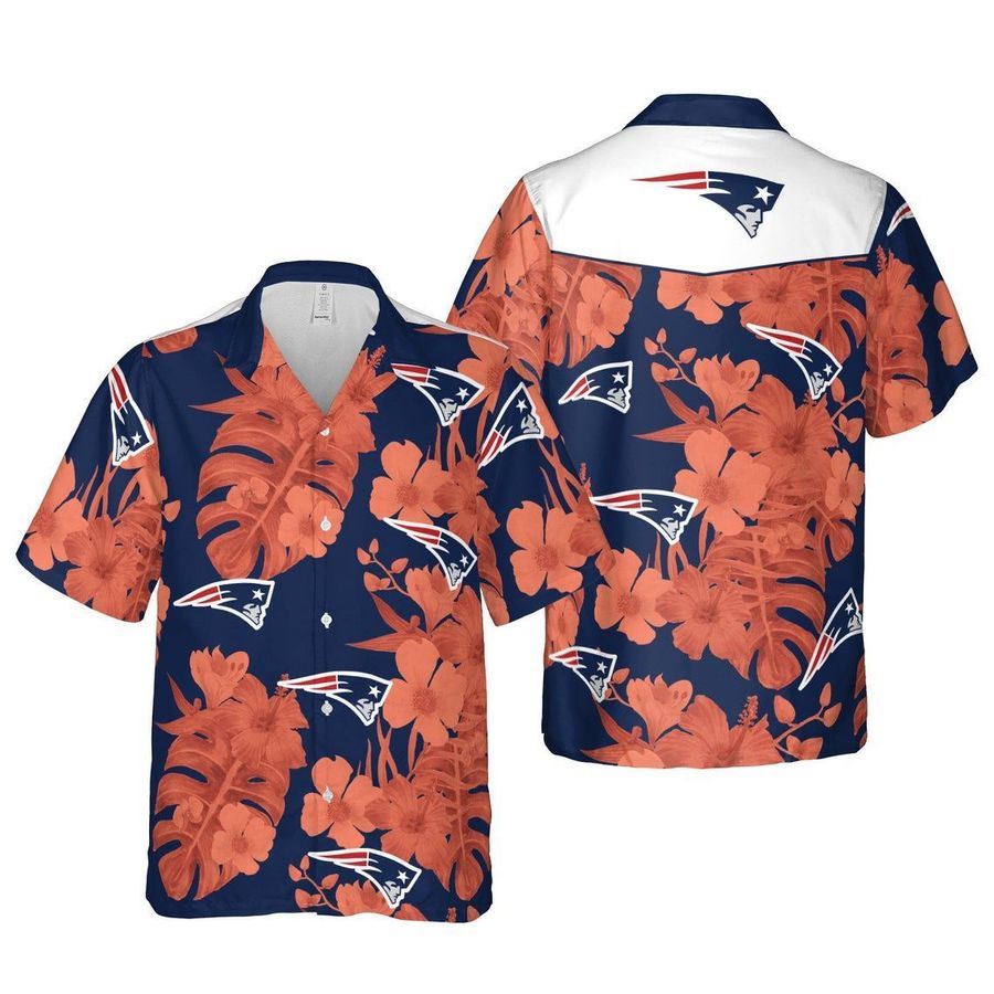 New england patriots greater boston nfl football hawaiian shirt