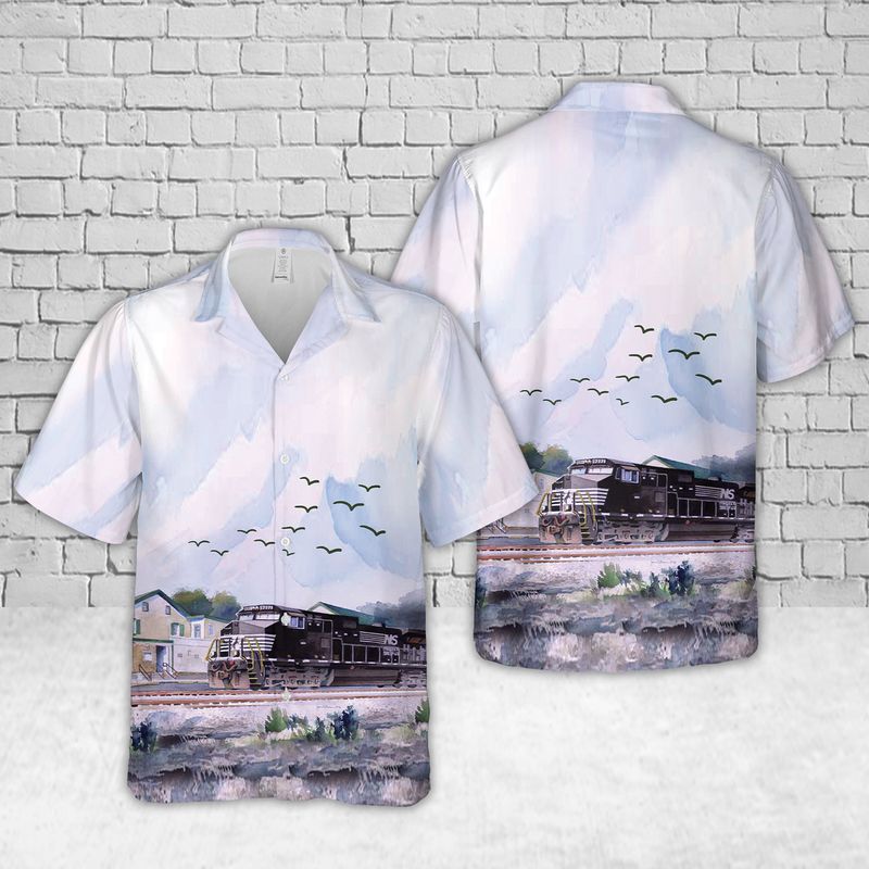 Norfolk Southern Railway Hawaiian Shirt – Teasearch3d 270721