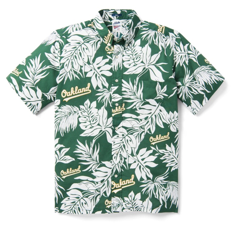 Oakland Athletics Aloha Mlb Hawaiian Shirt