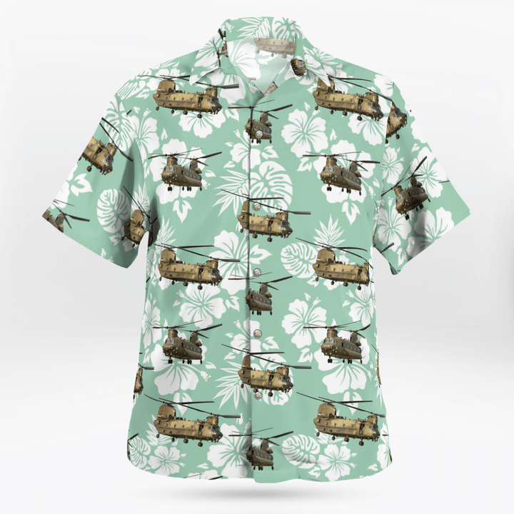Royal Air Force Boeing Chinook Hawaiian Shirt 1