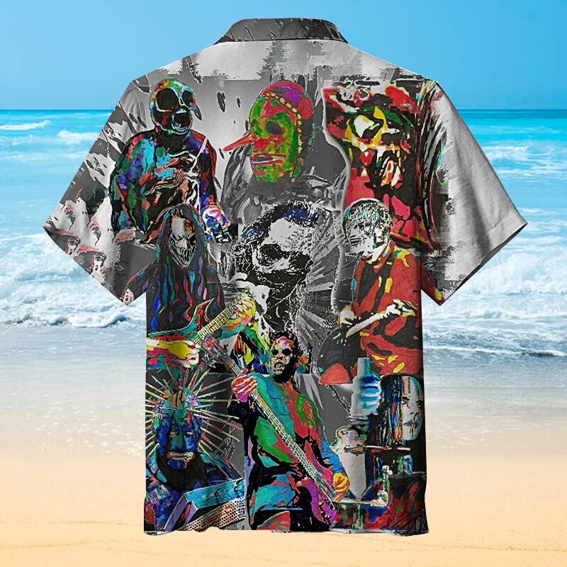 Slipknot Music Band Hawaiian Shirt 1