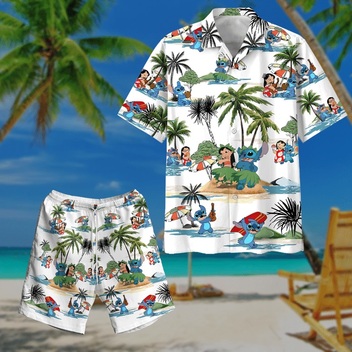 Stitch summer time hawaiian shirt – Saleoff 290721