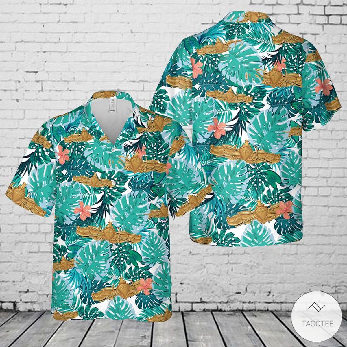 Surface Warfare Insignia Hawaiian Shirt Beach Shorts