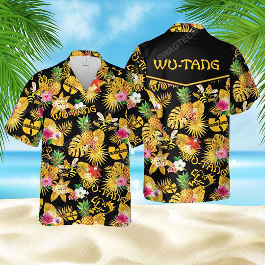 [special edition] Tropical american hip hop wu tang clan summer party hawaiian shirt- maria