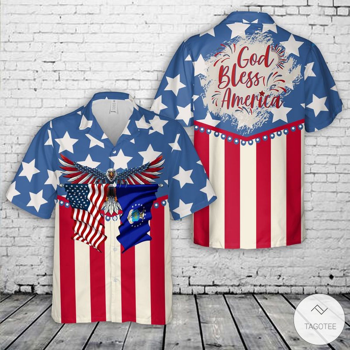 US Air Force God Bless America 4th Of July Hawaiian Shirt, Beach Shorts – TAGOTEE