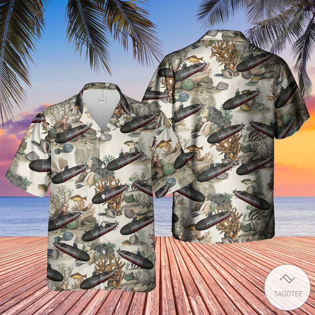 US Navy USS Connecticut SSN 22 Hawaiian Shirt – TAGOTEE
