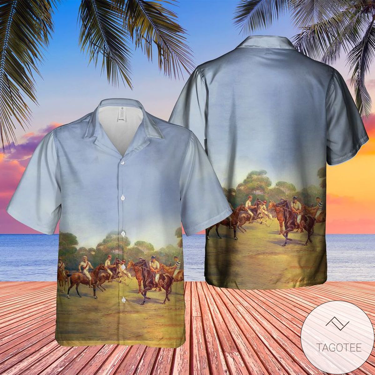 US Sport of Polo Vintage Hawaiian Shirt – TAGOTEE