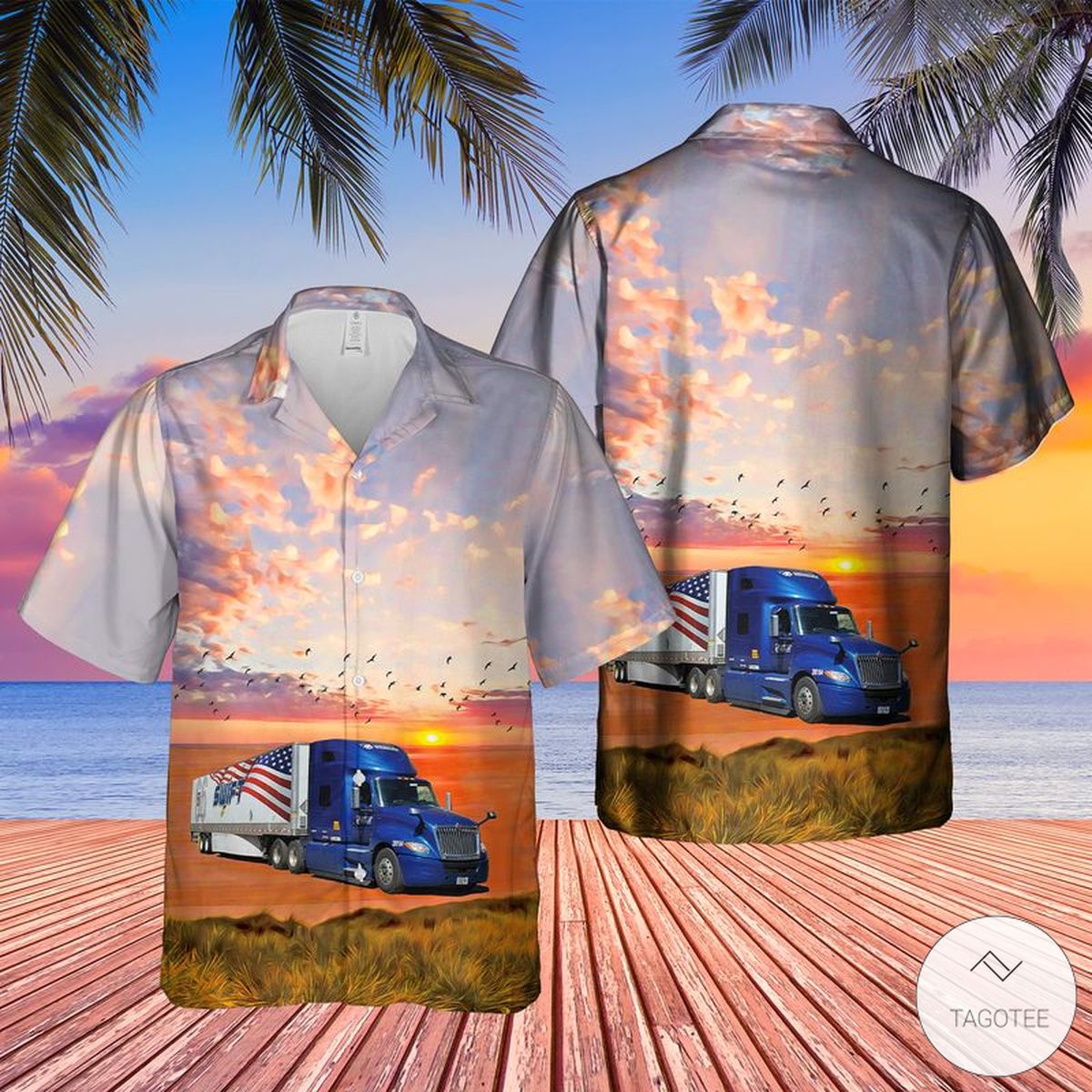 US Swift Truck Hawaiian Shirt