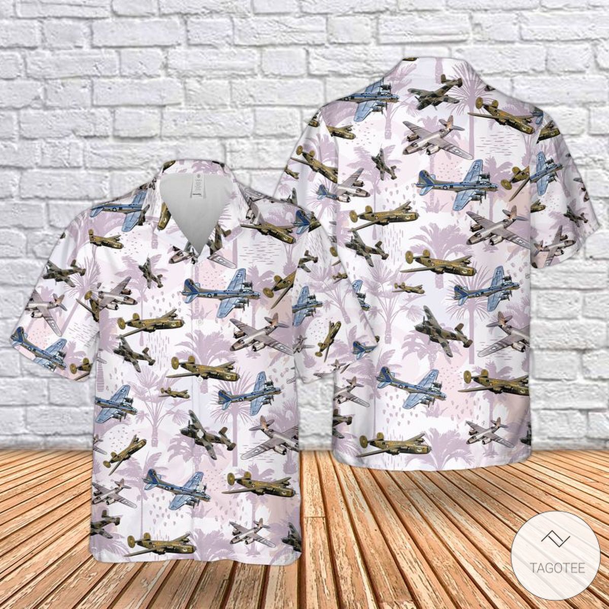US WWII Bombers Aircraft Hawaiian Shirt, Beach Shorts – TAGOTEE