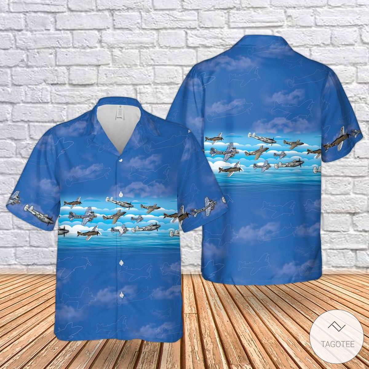 USA WWII Aircraft Hawaiian Shirt – TAGOTEE